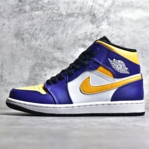 Nike AIR JORDAN 1 MID DARK CONCORD/TAXI/WHITE/BLACK DQ8426-517