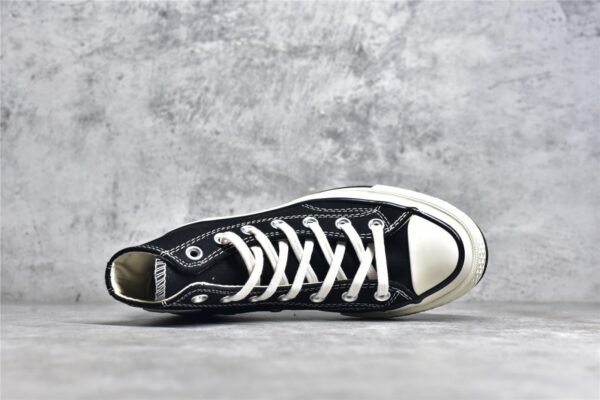 ⁦CONVERSE CHUCK TAYLOR ALL-STAR 70S TREK HIGH BLACK/BLACK/EGRET 171015C⁩ – תמונה ⁦16⁩