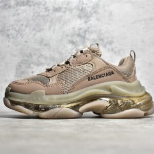 BALENCIAGA  TRIPLE S SNEAKERS BROWN/BROWN/BLACK