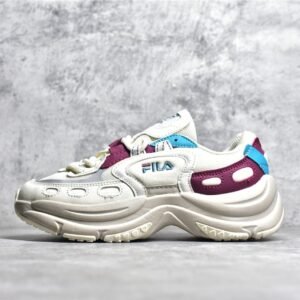 FILA ARCH CASUAL SNEAKERS BEIGE/WINE RED/BLUE F12W241118FVD