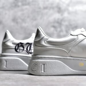 GUCCI SCREENER GG SNEAKER WHITE/WHITE/BLACK