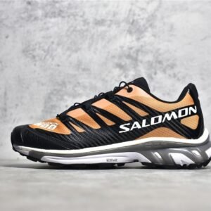 SALOMON XT-4 RUNNING SHOES BLACK/ORANGE/WHITE