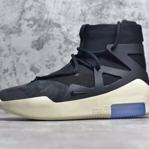 Nike AIR FEAR OF GOD 1 BLACK/BLACK/BEIGE AR4237-001