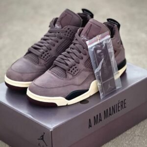 Nike AIR JORDAN 4 RETRO X A MA MANIÉRE VIOLET ORE/MEDIUM ASH/BLACK/MUSLIN/BURGUNDY CRUSH DV6773-220