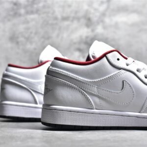 Nike AIR JORDAN 1 LOW GS WHITE/GYM RED/UNIVERSITY BLUE/BLACK 553560-164