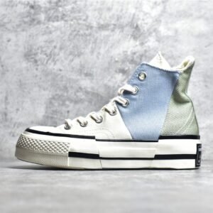 CONVERSE CHUCK TAYLOR ALL-STAR 70S HIGH PLUS HAZE BLUE/LIGHT GREEN/EGRET A04370C