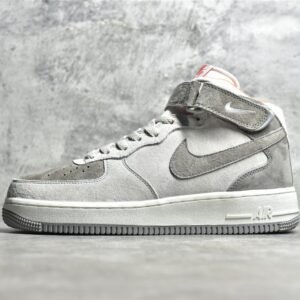 Nike AIR FORCE 1 MID 07 OFF-WHITE/GREY-ORANGE CQ5059-105