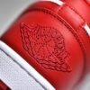 ⁦Nike AIR JORDAN 1 LOW GYM RED/WHITE/WHITE 553558-611⁩ – תמונה ⁦7⁩