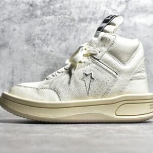 CONVERSE TURBOWPN MID X RICK OWENS EGRET/EGRET/CLOUD CREAM 172343C