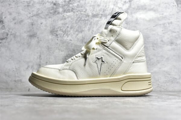 CONVERSE TURBOWPN MID X RICK OWENS EGRET/EGRET/CLOUD CREAM 172343C