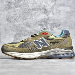 NB (NEW Balance) 990V3 MADE IN USA ANNIVERSARY X BODEGA ARMY GREEN/GREY/BLUE M990BD3