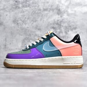 Nike AIR FORCE 1 LOW X UNDEFEATED MULTI-COLOR/MULTI-COLOR/CELESTINE BLUE/SAIL/GUM DV5255-500