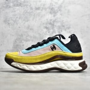 CHANEL  22SS SNEAKERS BLACK/MULIT-COLOR