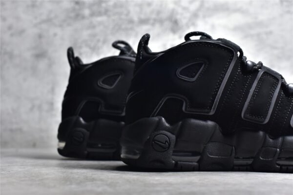 ⁦Nike AIR MORE UPTEMPO REFLECTIVE BLACK/BLACK-BLACK 414962-004⁩ – תמונה ⁦11⁩