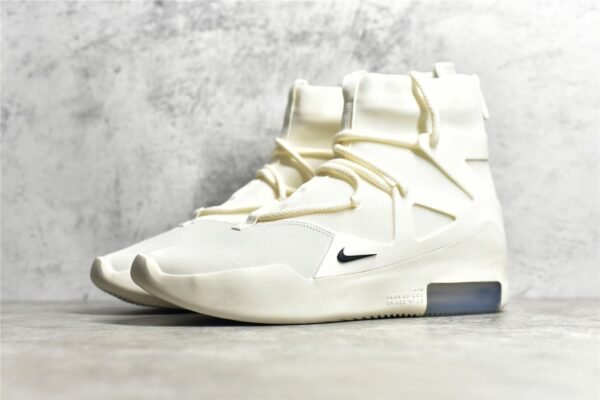 ⁦Nike AIR FEAR OF GOD 1 SAIL/SAIL/BLACK AR4237-100⁩ – תמונה ⁦21⁩