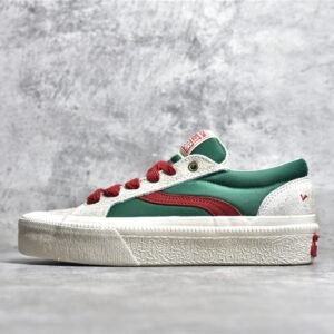 VANS VISION STREET WEAR X ODD CIRKUS WHITE/DARK GREEN/RED V231NY700105