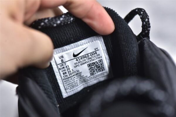 ⁦Nike AIR MORE UPTEMPO REFLECTIVE BLACK/BLACK-BLACK 414962-004⁩ – תמונה ⁦5⁩