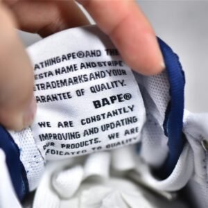 BAPE STA TO LOW DARK BLUE/WHITE/RED