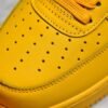 ⁦Nike AIR FORCE 1 LOW LEMONADE X OFF-WHITE UNIVERSITY GOLD/BLACK/METALLIC SILVER DD1876-700⁩ – תמונה ⁦10⁩