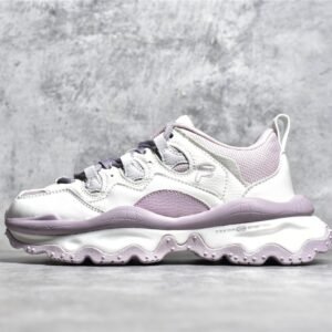 FILA FUSION QD96 SHOES WHITE/WHITE/LIGHT PURPLE T12W311203FSV