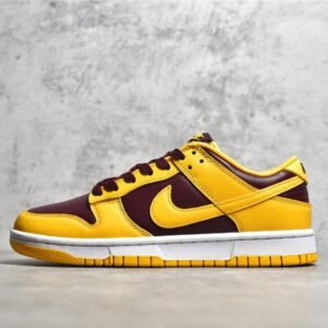 Nike DUNK LOW ARIZONA STATE UNIVERSITY GOLD/WHITE/DEEP MAROON/UNIVERSITY GOLD DD1391-702