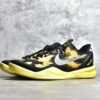 ⁦Nike ZOOM KOBE 8 VIII XDR BLACK/ELECTRIC YELLOW-GREY 555286-077⁩ – תמונה ⁦23⁩