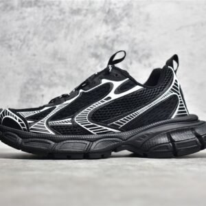 BALENCIAGA  TESS S.GOMMA SNEAKERS BLACK/BLACK/SILVER