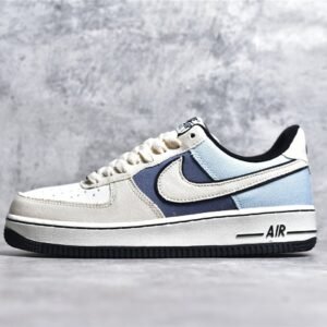 Nike AIR FORCE 1 LOW 07 BEIGE/SKY BLUE/BLACK 315122-663