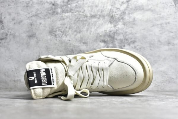⁦CONVERSE TURBOWPN MID X RICK OWENS EGRET/EGRET/CLOUD CREAM 172343C⁩ – תמונה ⁦16⁩