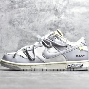 Nike OFF-WHITE X SB DUNK LOW LOT 49 OF 50 SAIL/NEUTRAL GREY/WHITE DM1602-123