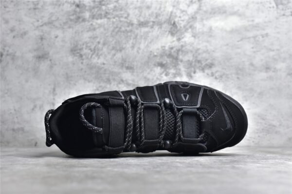 ⁦Nike AIR MORE UPTEMPO REFLECTIVE BLACK/BLACK-BLACK 414962-004⁩ – תמונה ⁦16⁩
