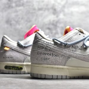 Nike OFF-WHITE X SB DUNK LOW LOT 38 OF 50 SAIL/NEUTRAL GREY/PSYCHIC BLUE DJ0950-113