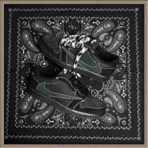 Travis Scott x Air Jordan 1 Low OG SP 'Black Phantom'