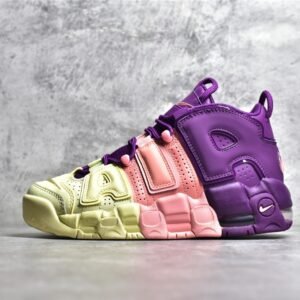 Nike AIR MORE UPTEMPO GS LUCKY CHARMS CITRON/PINK/BRIGHT PURPLE-NIGHT GRAPE STYLE AV8237-800