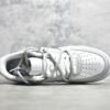 ⁦Nike AIR FORCE 1 LOW 07 WHITE/WHITE/LIGHT GREY CW2288-111⁩ – תמונה ⁦17⁩