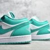 ⁦Nike AIR JORDAN 1 LOW WHITE/WHITE/NEW EMERALD DC0774-132⁩ – תמונה ⁦4⁩