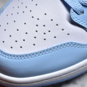 Nike AIR JORDAN 1 LOW WHITE/WHITE/ICE BLUE DC0774-141