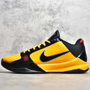 Nike ZOOM KOBE 5 PROTRO BRUCE LEE DEL SOL/METALLIC SILVER/COMET RED/BLACK CD4991-700