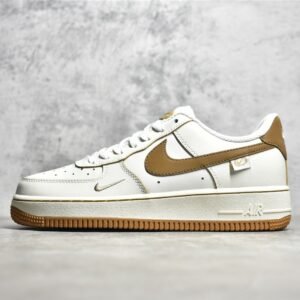 Nike AIR FORCE 1 LOW RICE WHITE/RICE WHITE/BROWN FB1839-666