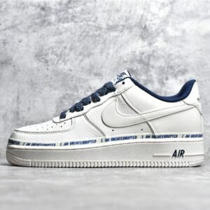 Nike AIR FORCE 1 LOW MORE THAN X UNINTERRUPTED WHITE/WHITE/NAVY BLUE NU6602-301