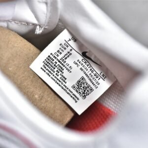 Nike AIR FORCE 1 LOW 07 X CACTUS PLANT FLEA MARKET X BY YOU WHITE/WHITE/RED CK4746-991
