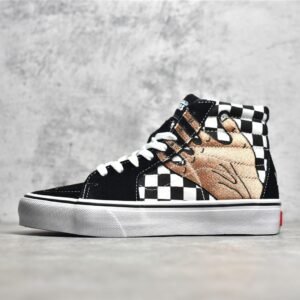 VANS SK8-HI VR3 LX CHECKERBOARD X IMRAN POTATO BLACK/WHITE/KHAKI VN0A5EE787E