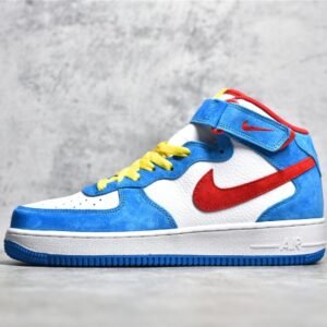 Nike AIR FORCE 1 MID 07 X DORAEMON WHITE/BLUE-RED GB1236-160