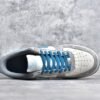 ⁦Nike AIR FORCE 1 LOW GREY/LAKE BLUE ZB2121-666⁩ – תמונה ⁦16⁩