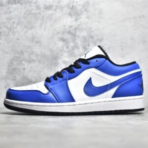 Nike AIR JORDAN 1 LOW WHITE/GAME ROYAL/BLACK 553558-124