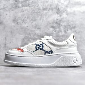 GUCCI SCREENER GG SNEAKER WHITE/WHITE/BEIGE