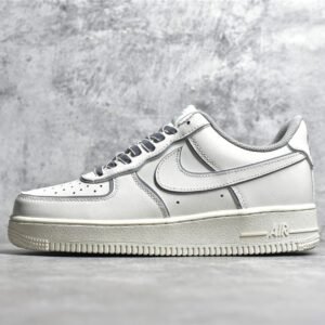 Nike AIR FORCE 1 LOW 07 3M REFLECTIVE WHITE/WHITE/LIGHT GREY BD3654-506