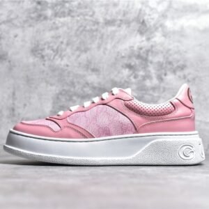 GUCCI SCREENER GG SNEAKER LIGHT PINK/LIGHT PINK/WHITE