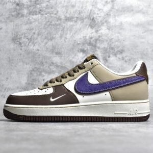 Nike AIR FORCE 1 LOW 07 CHESTNUT PURPLE/WHITE/BROWN LJ8822-111