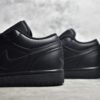 ⁦Nike AIR JORDAN 1 LOW 2022 BLACK/BLACK/BLACK 553558-093⁩ – תמונה ⁦4⁩